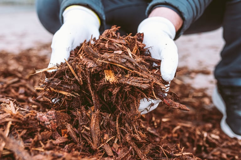 Mulch for landscaping